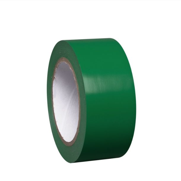 Proline vloermarkering tape vinyl groen - 33 meter x 75 mm