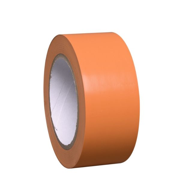 Proline vloermarkering tape vinyl oranje - 33 meter x 75 mm