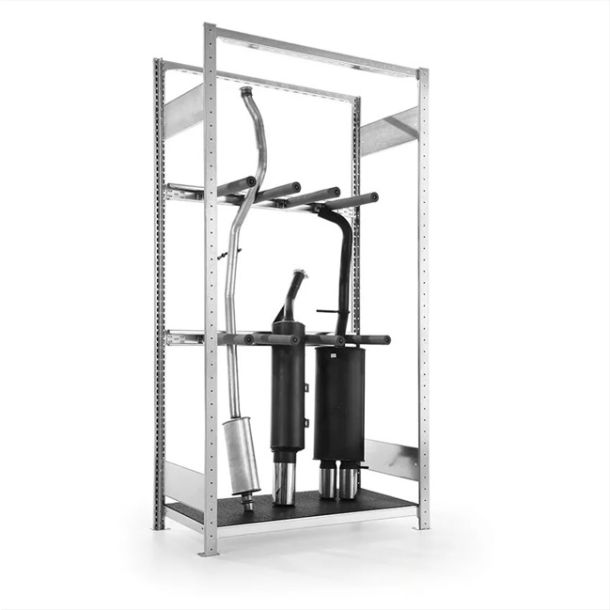 META Clip uitlaatstelling basissectie - 2000 x 1000 x 400 mm (hxbxd)