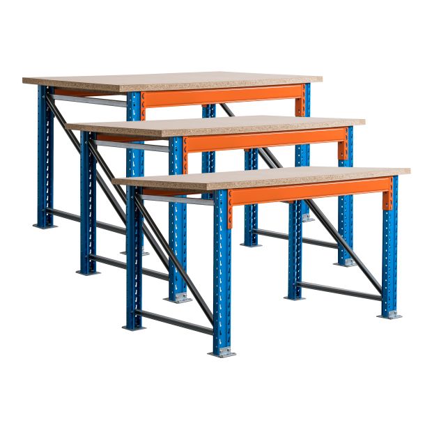 Voordeelset 3x Stow werkbank 1800 x 950 x 900 mm (bxdxh) incl. topblad