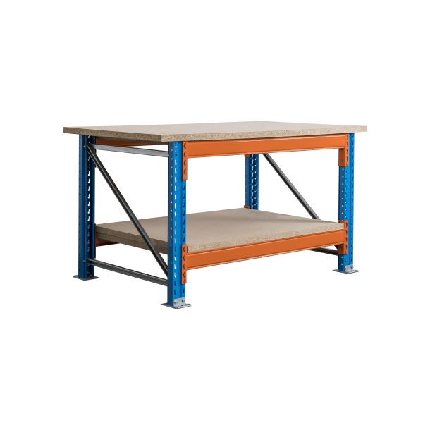 Stow werkbank 1800 x 950 x 900 mm (bxdxh) incl. topblad en extra niveau