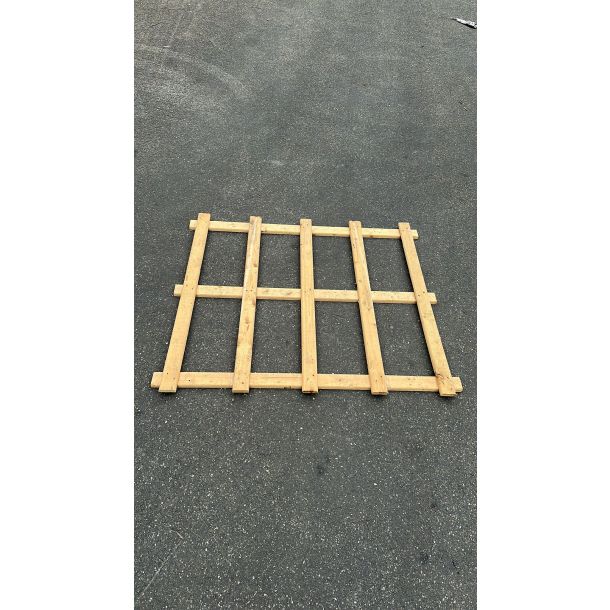 Vlonder open 1340 x 1180 mm (bxd) - gebruikt