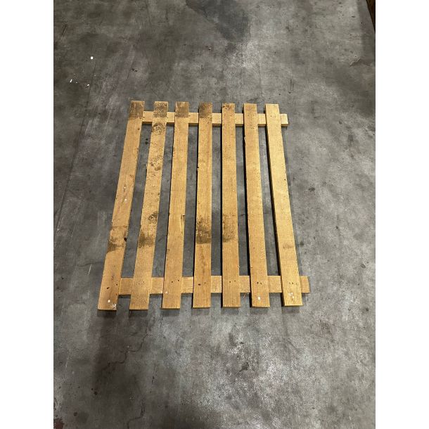 Vlonder open 1100 x 900 mm (bxd) - gebruikt