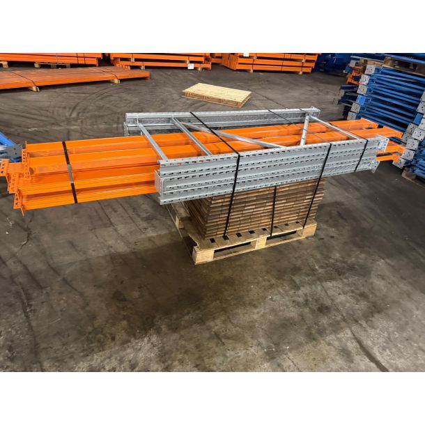 Stow palletstelling - set 3 staanders + 8 liggers - gebruikt