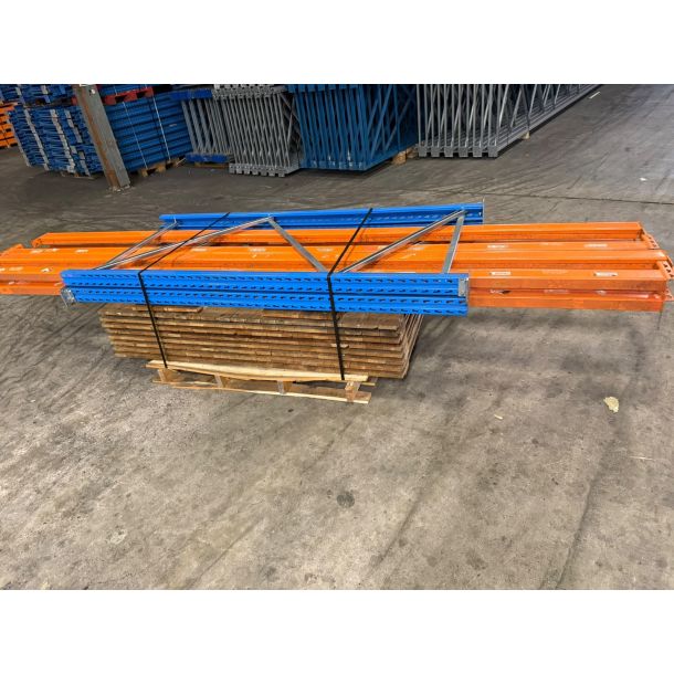 Stow palletstelling - set 2 staanders + 8 liggers - gebruikt