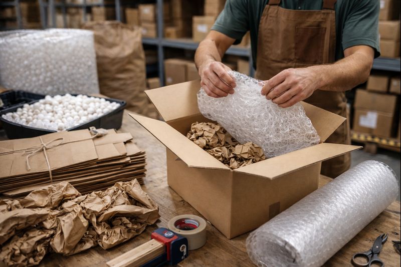 Het belang van het hergebruik van verpakkingsmaterialen in magazijnen