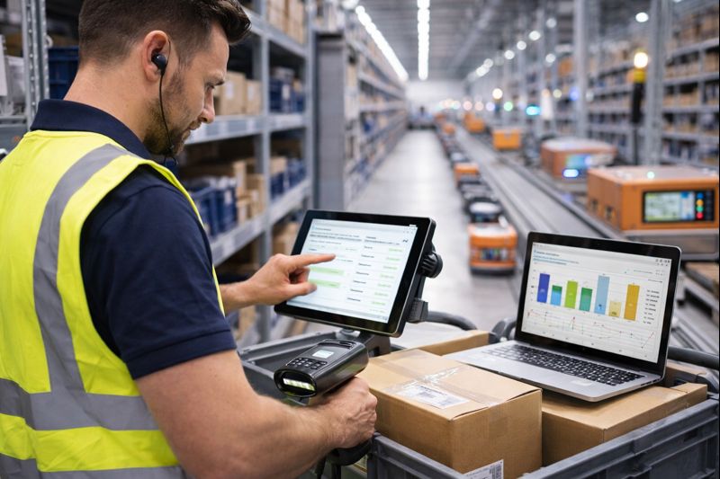 Efficiënt gebruik van technologie in magazijninrichting