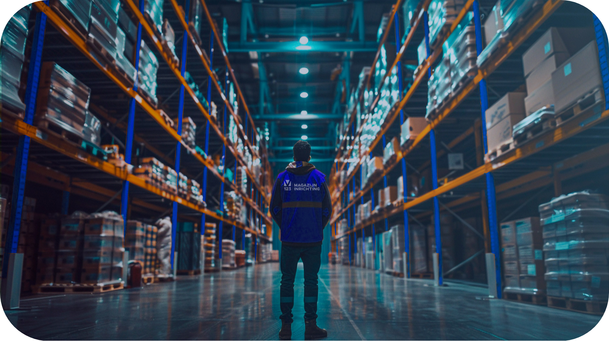 Magazijn garage werkplaats inrichting