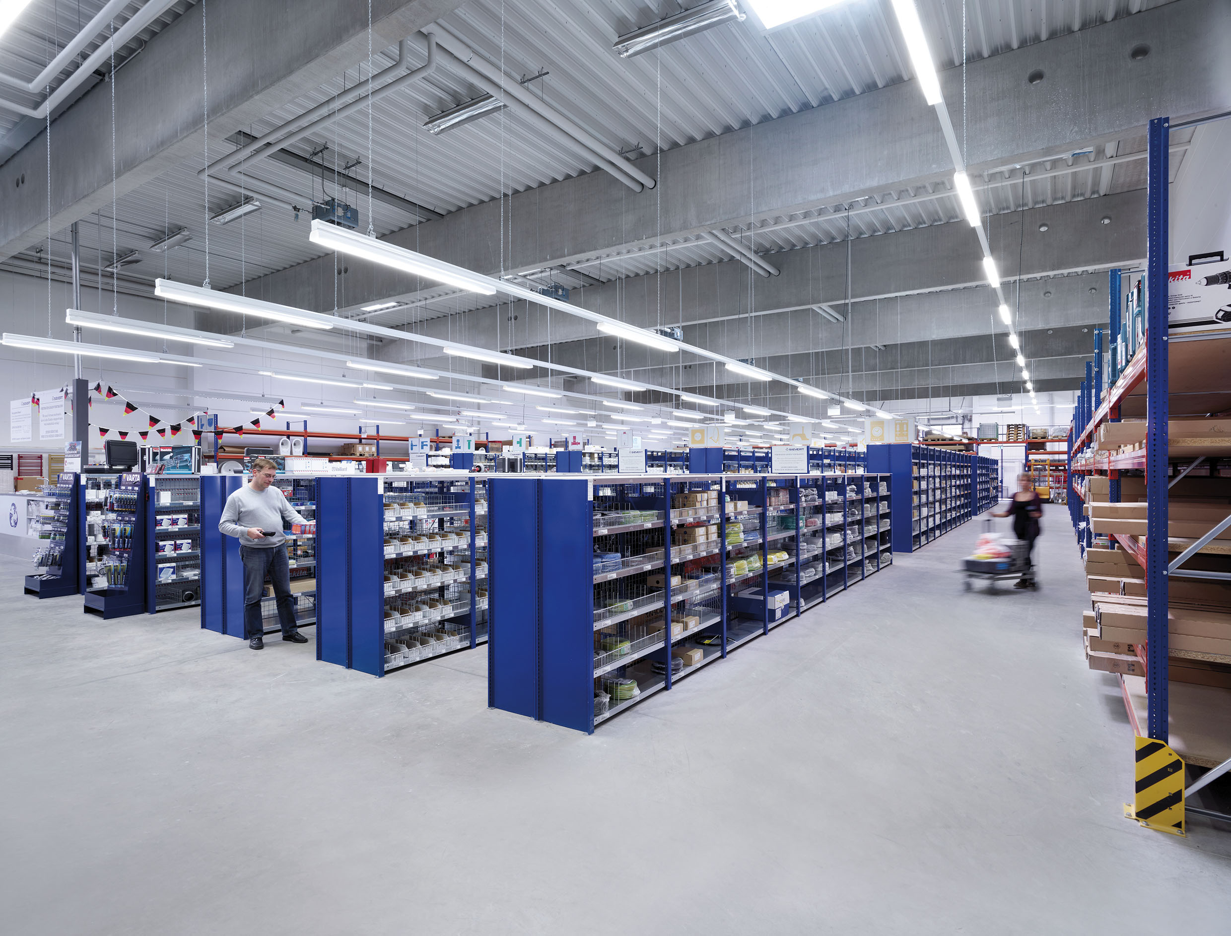 Creëren van flexibele magazijninrichtingen voor veranderende productomstandigheden