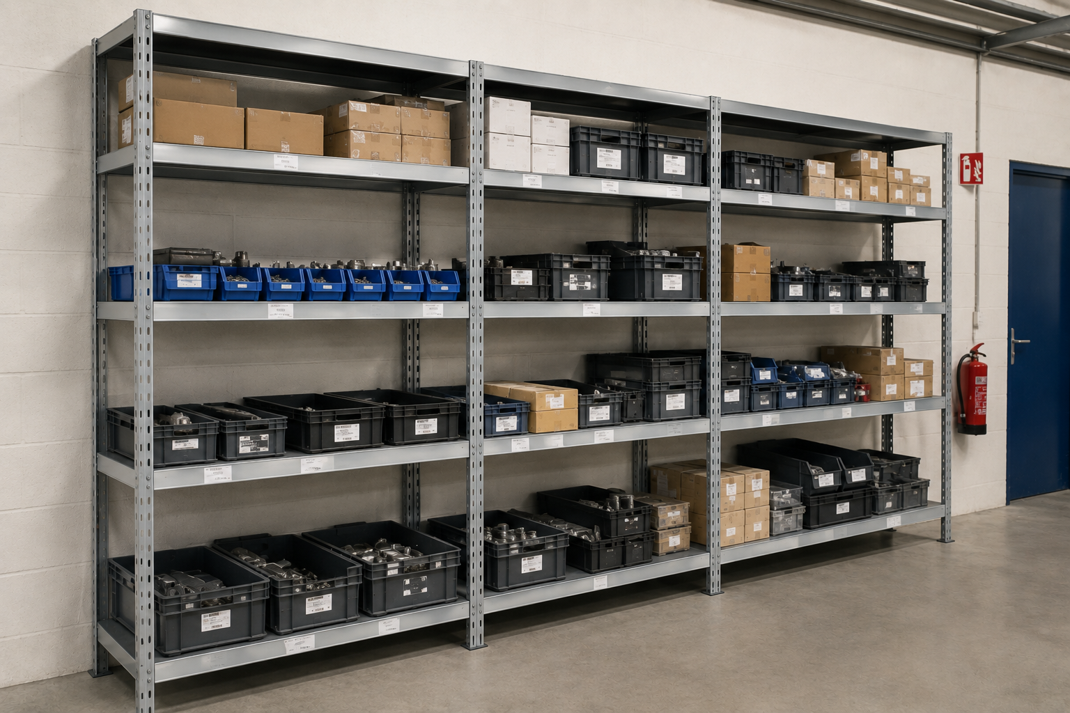 Draagvermogen van legbordstellingen: per plank, sectie en totaalbelasting